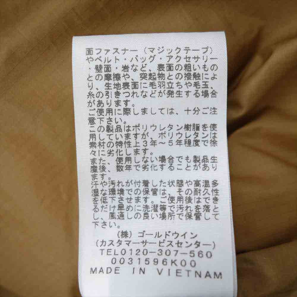 THE NORTH FACE ノースフェイス NY82032 Camp Sierra Short キャンプシエラショート プリマロフト ジャケット ブラウン系 M【美品】【中古】