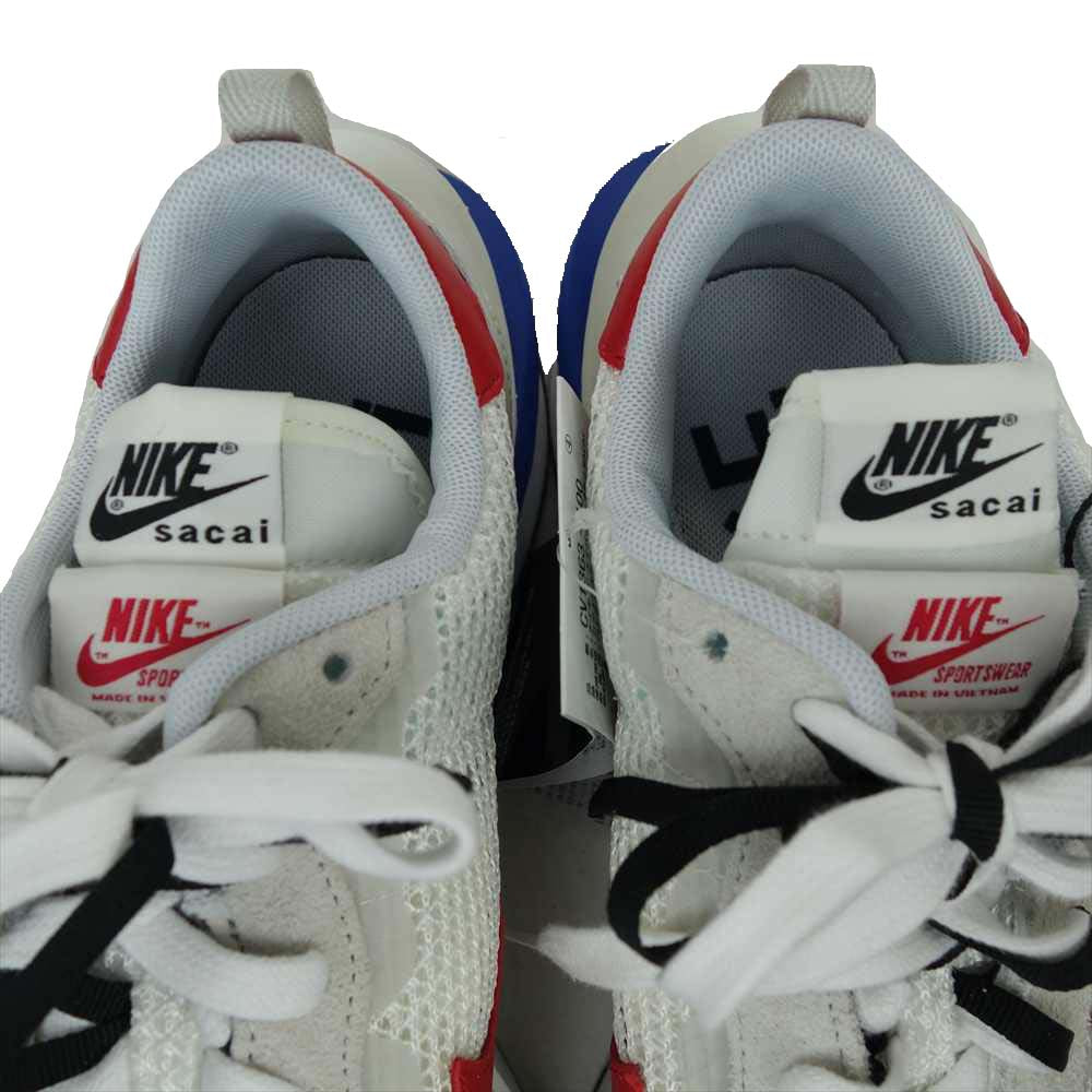 NIKE ナイキ CV1363 100 サカイ Sacai VAPOR WAFFLE ROYAL FUCHSIA ヴェイパーワッフル スニーカー ロイヤル フクシア ホワイト系 26.5cm【新古品】【未使用】【中古】