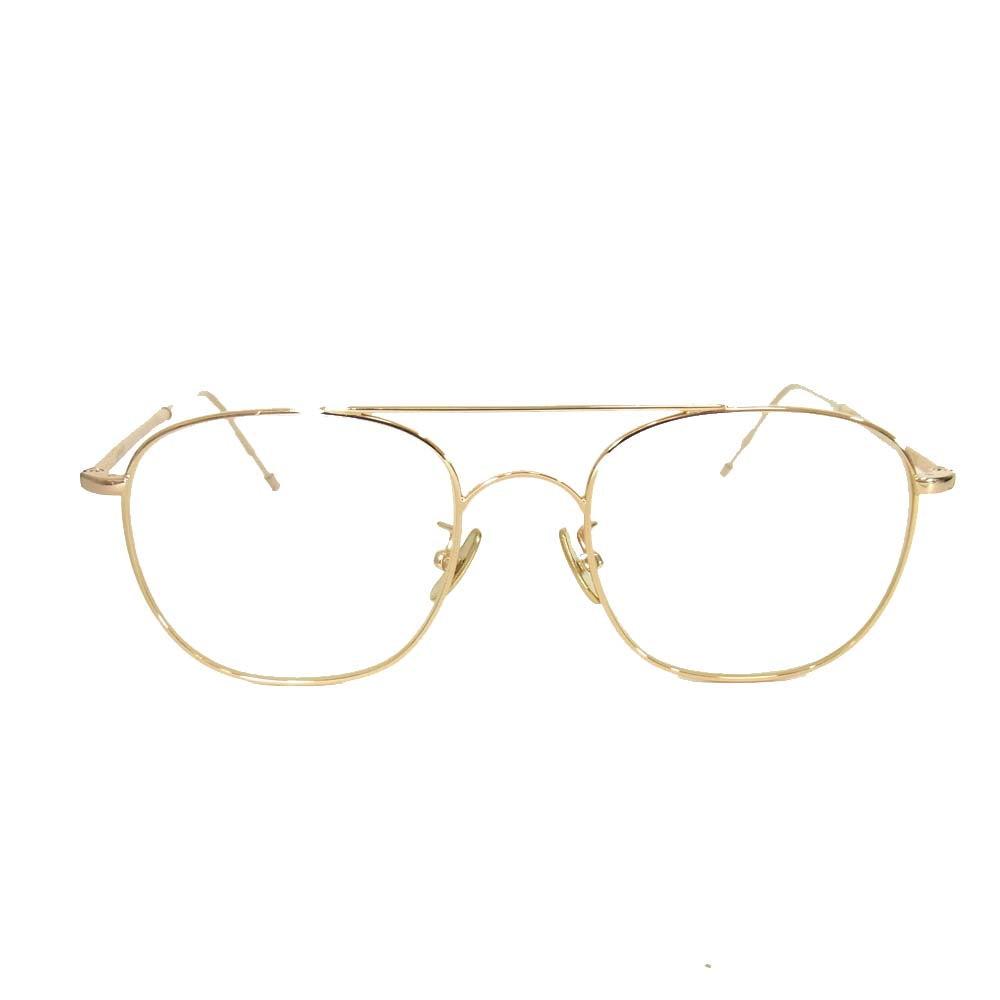 エーディーエスアール MORGAN06 アイウェア 眼鏡 サングラス ゴールド系【中古】