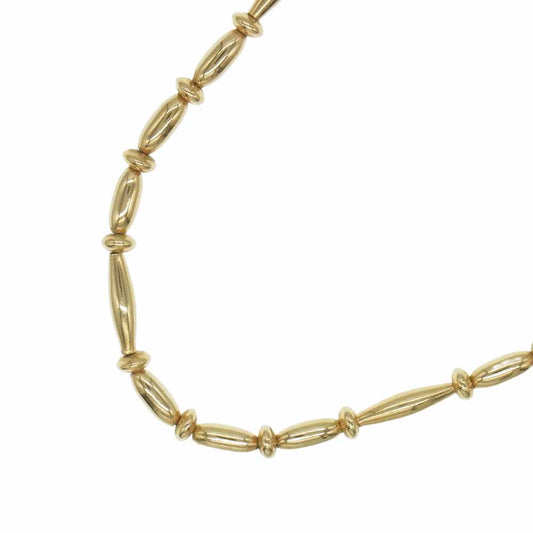 ビンゴブラザーズ K14GF ビーズネックレス シルバーフック ゴールド系【中古】