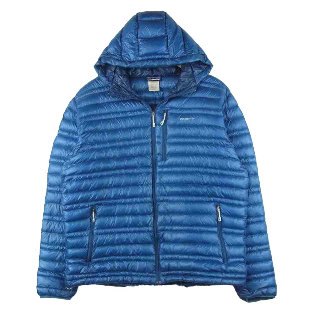 patagonia パタゴニア 84766 ウルトラ ライト ダウン フーディ― ジャケット ナイロン ブルー系 L【中古】