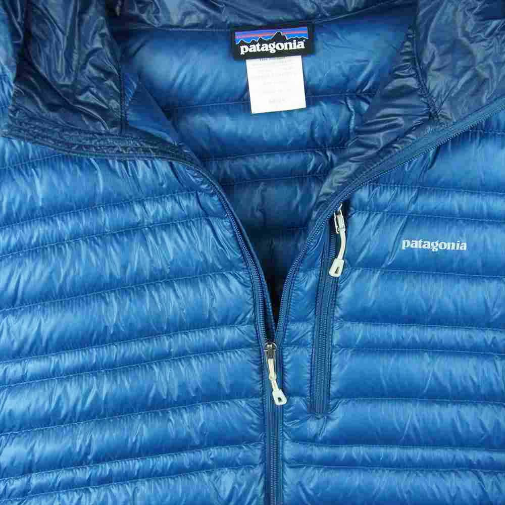 patagonia パタゴニア 84766 ウルトラ ライト ダウン フーディ― ジャケット ナイロン ブルー系 L【中古】