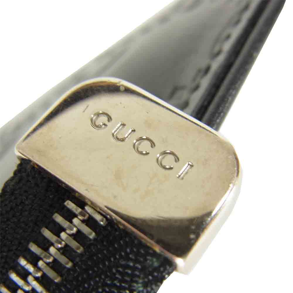 GUCCI グッチ 233183 520981 シマ コイン ケース 財布 ブラック系【中古】