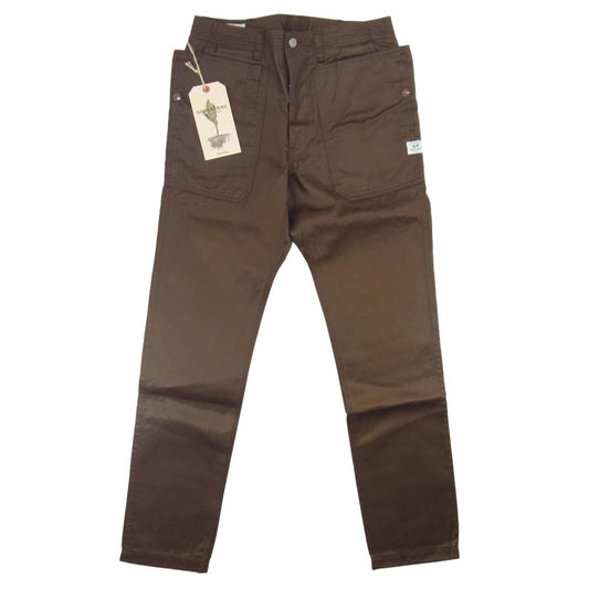 SASAFRAS ササフラス SF-191492 FALL LEAF SPRAYER PANTS ブラウン系 S【新古品】【未使用】【中古】