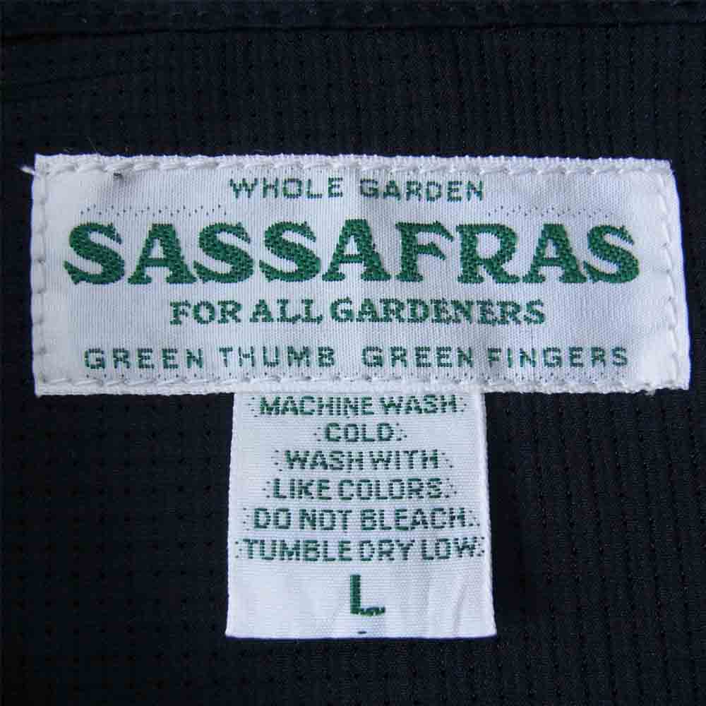 SASAFRAS ササフラス WHEEL BARROW JACKET ウィール バロー グリーン系 ブラック系 L【極上美品】【中古】