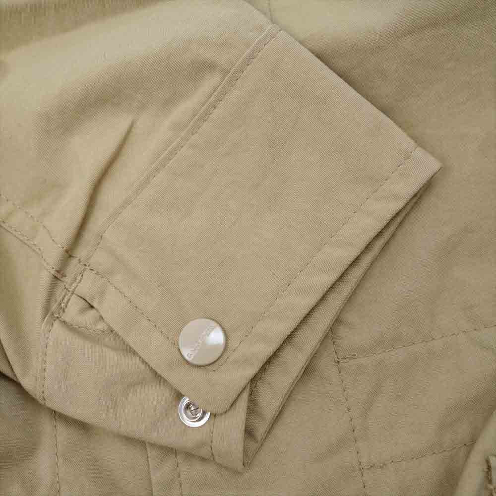 SASAFRAS ササフラス SF-211745 ALL LEAF COAT NYLON OXFORD フォールリーフ コート ナイロン オックスフォード ベージュ系 S【新古品】【未使用】【中古】