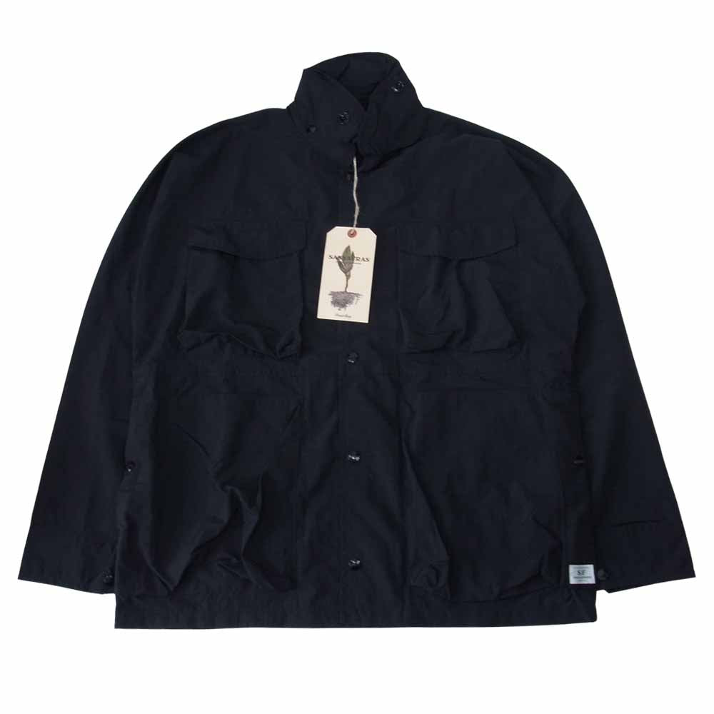 SASAFRAS ササフラス SF-211748 Digs Crew Jacket ディグス クルー ジャケット ブラック系 L【新古品】【未使用】【中古】