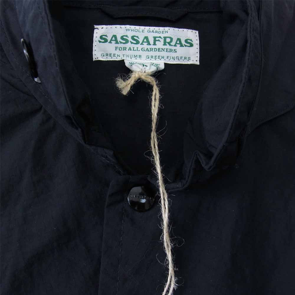 SASAFRAS ササフラス SF-211748 Digs Crew Jacket ディグス クルー ジャケット ブラック系 L【新古品】【未使用】【中古】