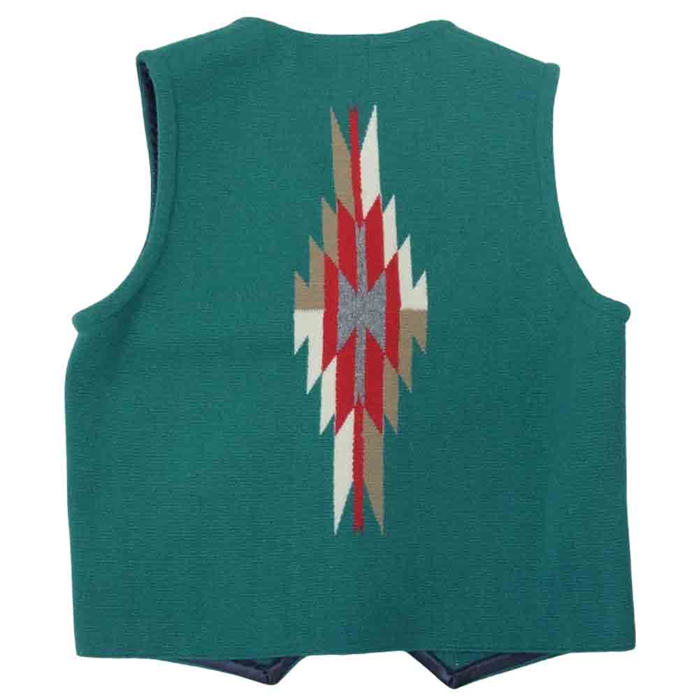 ORTEGA オルテガ USA製 CHIMAYO VEST チマヨベスト グリーン系 40【美品】【中古】