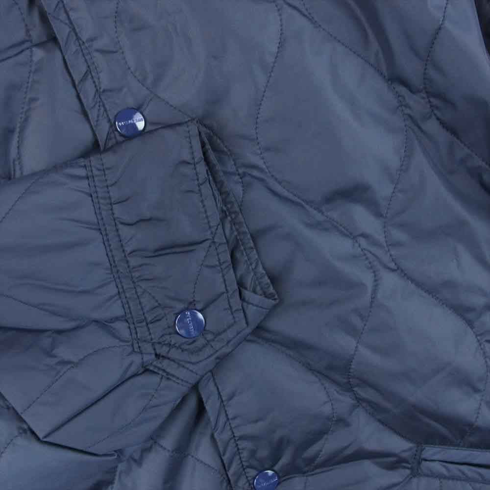 SASAFRAS ササフラス SF-201608 Northerly Tube Breaker Nylon Quilt ノーザリー チューブ ブレーカー キルト ネイビー系 L【新古品】【未使用】【中古】