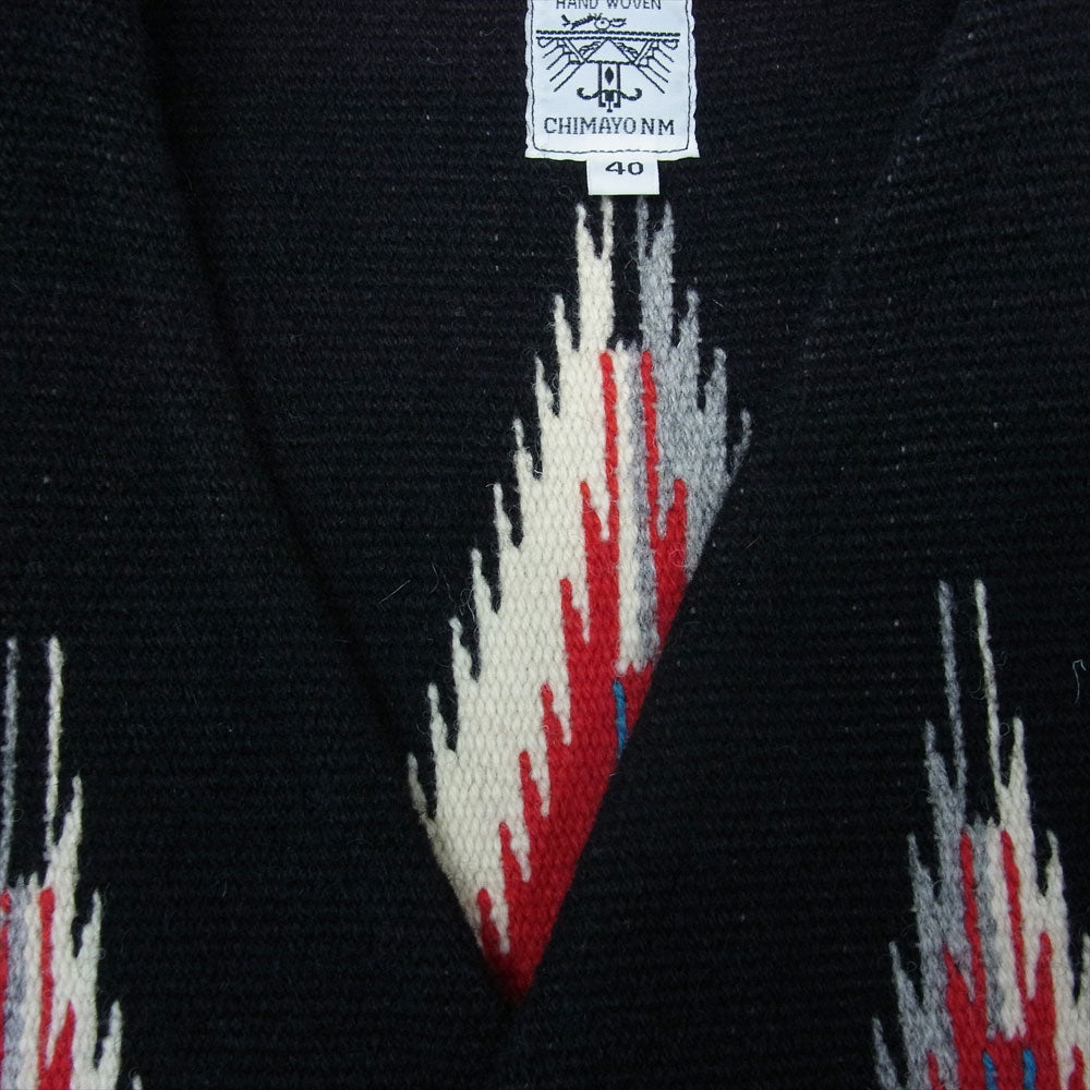 ORTEGA オルテガ USA製 CHIMAYO VEST BLACK チマヨベスト ブラック系 40【美品】【中古】