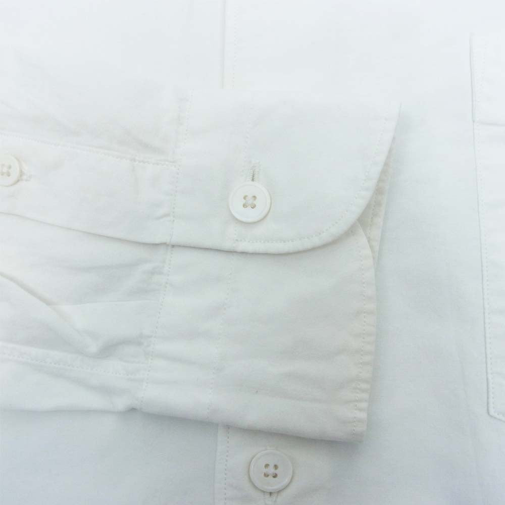 COMOLI コモリ 18AW N03-02001 Wフロント コモリシャツ 長袖 シャツ ホワイト系 1【中古】