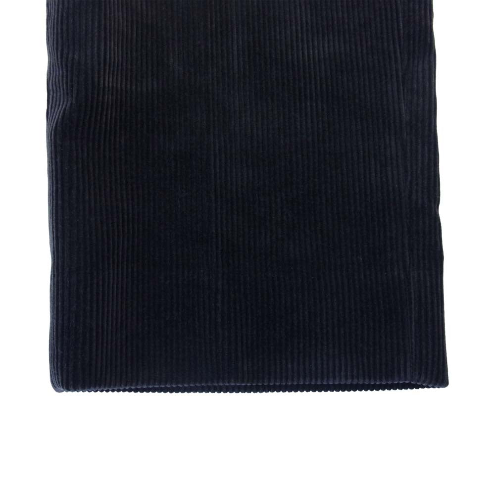 AURALEE オーラリー 18AW A8AP02FN ウォッシュド コーデュロイ テーパード スラックス パンツ ダークブラウン系 3【美品】【中古】