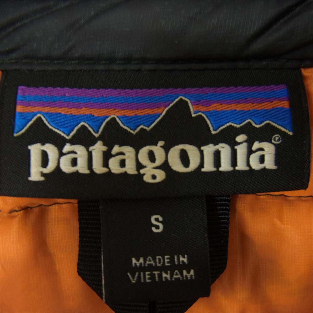 patagonia パタゴニア STY84746 Down Shirt ロゴ ダウンシャツ ジャケット ブラック系 S【中古】