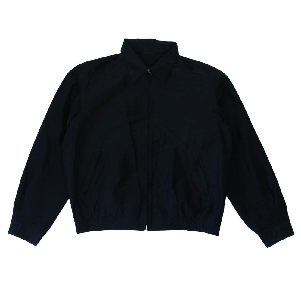 COMOLI コモリ 19SS P01-01005 コットン シルク スウィングトップ シャツ ジャケット ブラック系 3【中古】