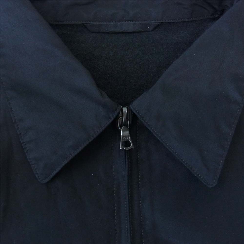 COMOLI コモリ 19SS P01-01005 コットン シルク スウィングトップ シャツ ジャケット ブラック系 3【中古】