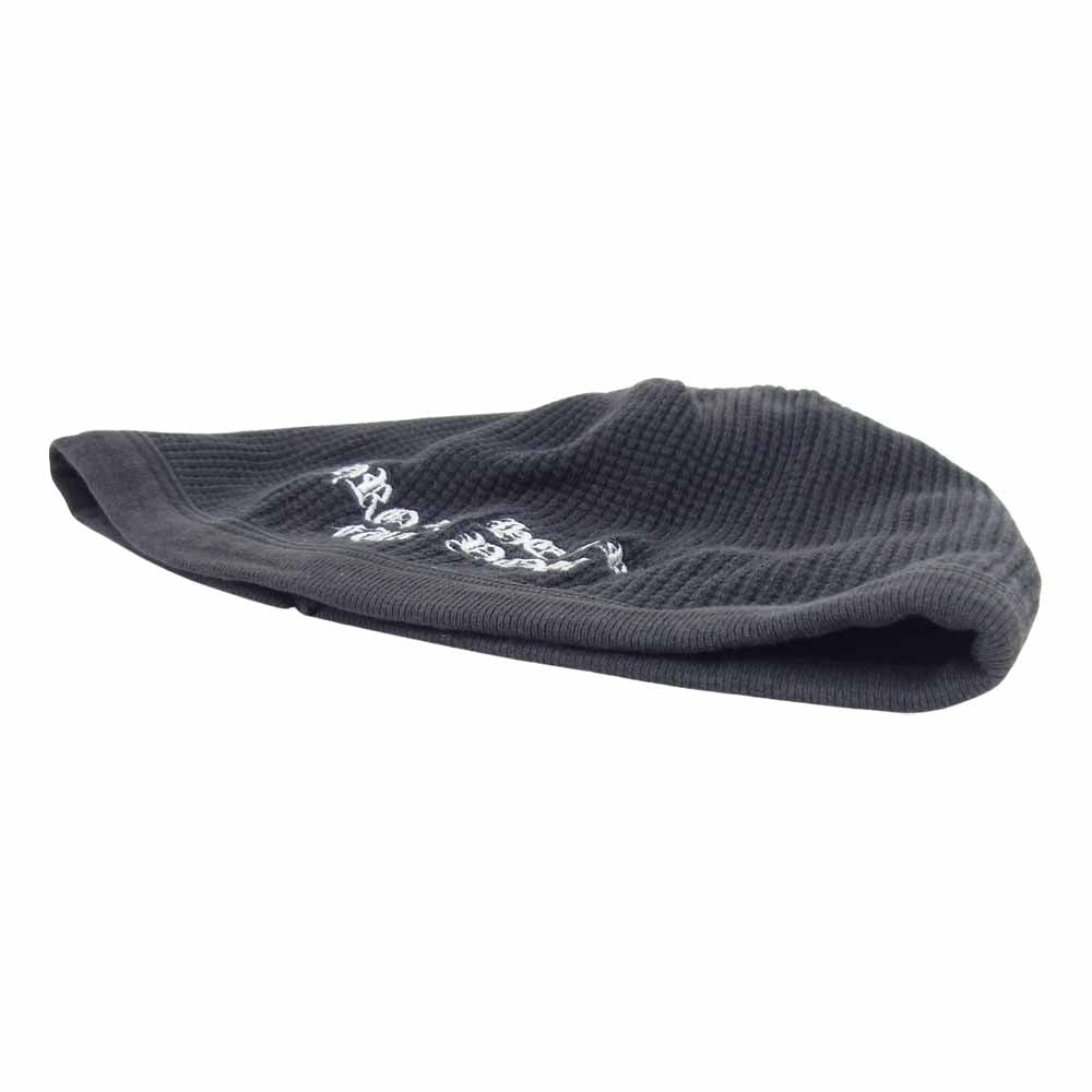 CHROME HEARTS クロムハーツ（原本無） コットン サーマル ビーニー キャップ グレー系【中古】