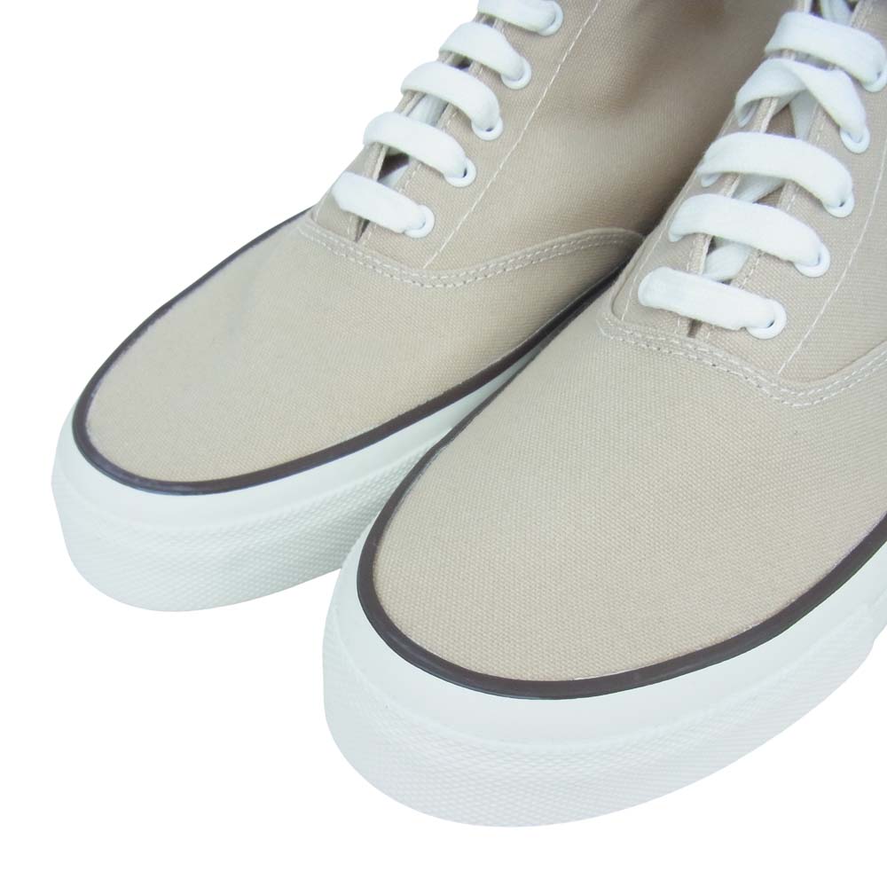 ANATOMICA アナトミカ 540-100-300 WAKOUWA ワクワ DECK SHOES HI デッキ シューズ ハイカット ベージュ系 26cm【極上美品】【中古】