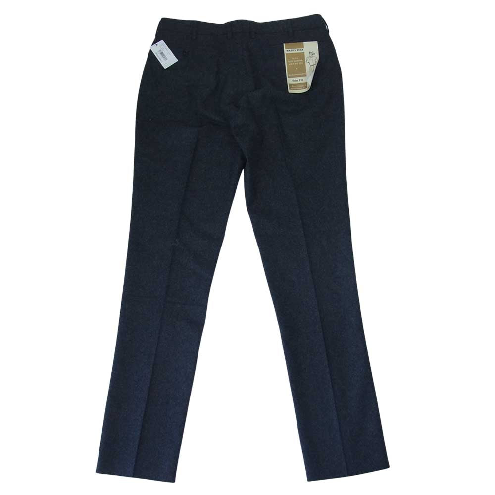ANATOMICA アナトミカ 530-542-08 TRIM FIT III WOOL FLANNEL ウール フランネル スラックスパンツ グレー系 34【新古品】【未使用】【中古】