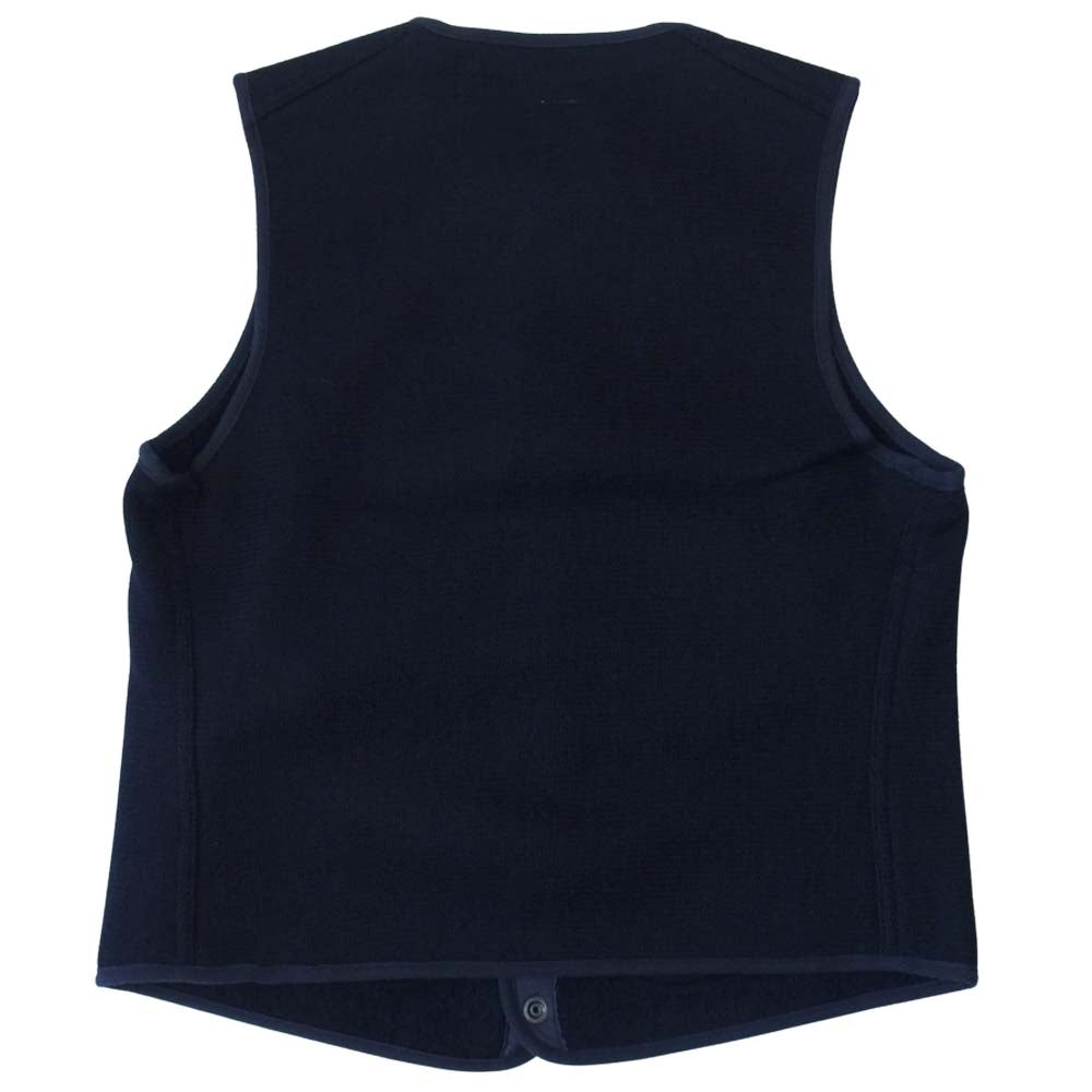 ANATOMICA アナトミカ 530-522-08 BROWNS BEACH VEST ビーチ クロス ベスト ジレ ダークネイビー系 38【新古品】【未使用】【中古】