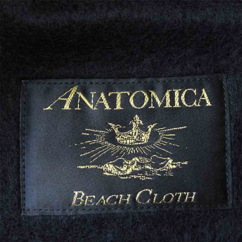 ANATOMICA アナトミカ 530-522-08 BROWNS BEACH VEST ビーチ クロス ベスト ジレ ダークネイビー系 38【新古品】【未使用】【中古】
