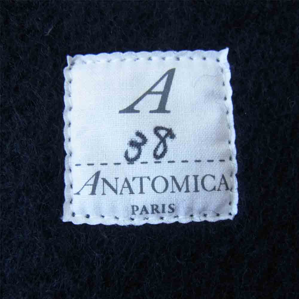 ANATOMICA アナトミカ 530-522-08 BROWNS BEACH VEST ビーチ クロス ベスト ジレ ダークネイビー系 38【新古品】【未使用】【中古】