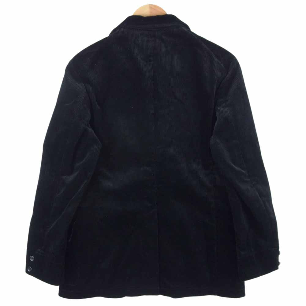 ANATOMICA アナトミカ HOBEREAU ENGLISH CORDUROY コーデュロイ テーラード ジャケット ブラック系 48【美品】【中古】