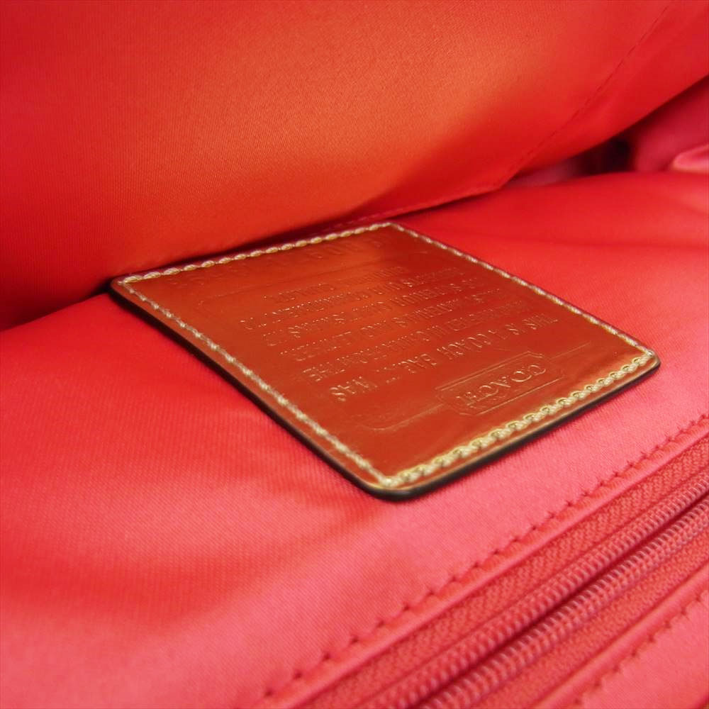 COACH コーチ B0971-13593 2way がま口 チェーン ショルダー クラッチバッグ ゴールド系【中古】