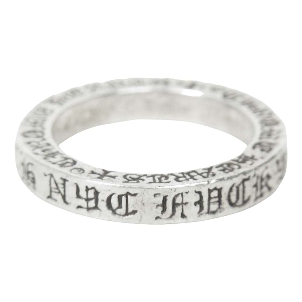 CHROME HEARTS クロムハーツ（原本無） 3mm SPACER RING スペーサー リング NYC シルバー系 12号【中古】
