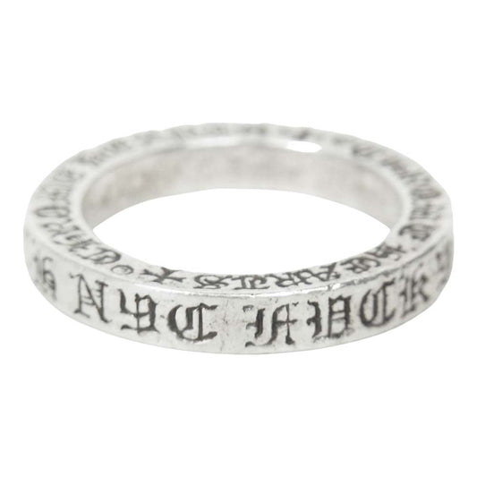 CHROME HEARTS クロムハーツ（原本無） 3mm SPACER RING スペーサー リング NYC シルバー系 12号【中古】