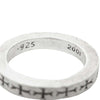 CHROME HEARTS クロムハーツ（原本無） 3mm SPACER RING スペーサー リング NYC シルバー系 12号【中古】