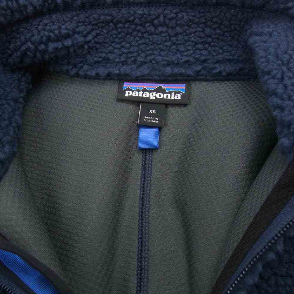patagonia パタゴニア 23056 CLASSIC RETRO X クラシック レトロ ネイビー系 XS【中古】