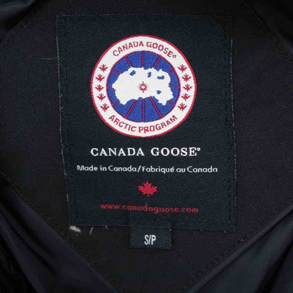 CANADA GOOSE カナダグース 2302JL 国内正規品 MACKENZIE PARKA マッケンジー ロング ダウン ジャケット ブラック系 S【中古】