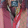 ISAMUKATAYAMA BACKLASH イサムカタヤマバックラッシュ RE1612-75 USED TIE シャツ シルクネクタイ リメイクライン シャツ マルチカラー系 M【美品】【中古】