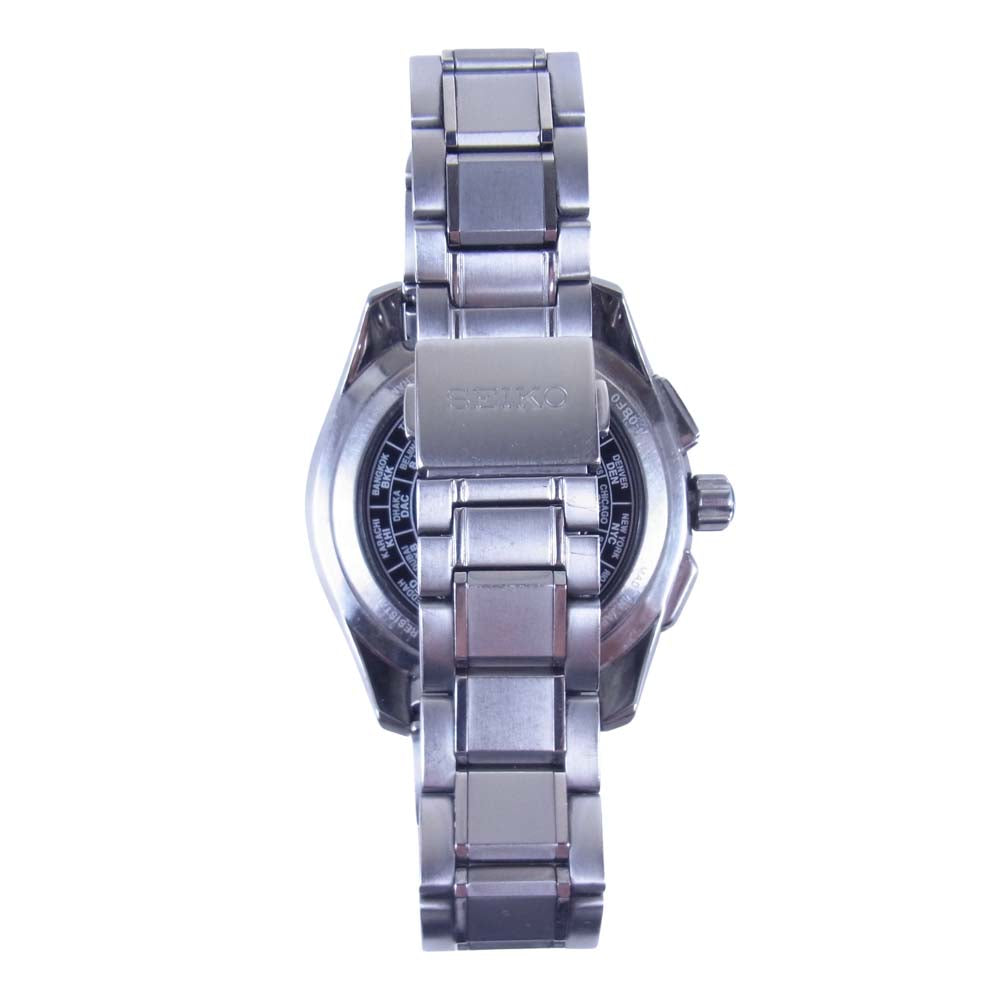 SEIKO セイコー SAGA177 ブライツ 電波ソーラー 腕時計 時計 ウォッチ シルバー系【中古】