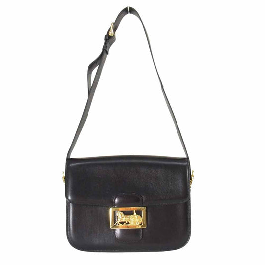 CELINE セリーヌ 馬車金具 ブラック系【中古】