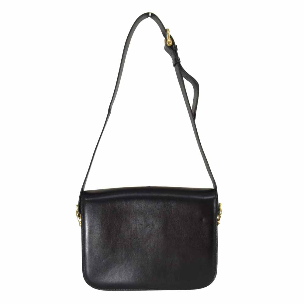 CELINE セリーヌ 馬車金具 ブラック系【中古】