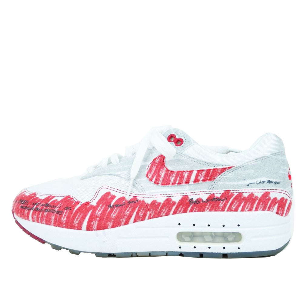 NIKE ナイキ CJ4286-101 AIR MAX1 SKETCH TO SHELF エアマックス スケッチトゥーシェルフ ローカット スニーカー ホワイト系 27.5cm【中古】