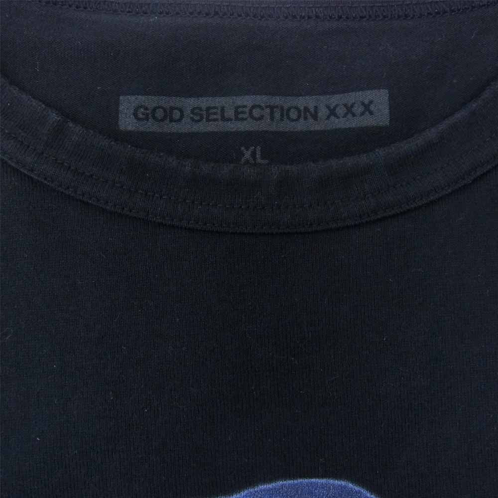 GOD SELECTION XXX ゴッドセレクション × SNOOP DOG スヌープドッグ プリント 半袖 Tシャツ ブラック系 XL【中古】