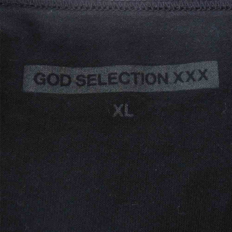 GOD SELECTION XXX ゴッドセレクション × SNOOP DOG スヌープドッグ プリント 半袖 Tシャツ ブラック系 XL【中古】