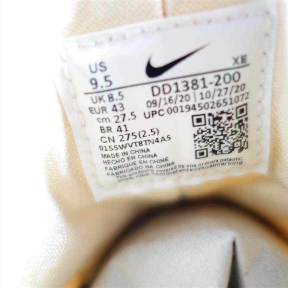 NIKE ナイキ × STUSSY DD1381-200 AIR HUARACHE LE ステューシー エア ハラチ スニーカー ベージュ系 28cm【中古】