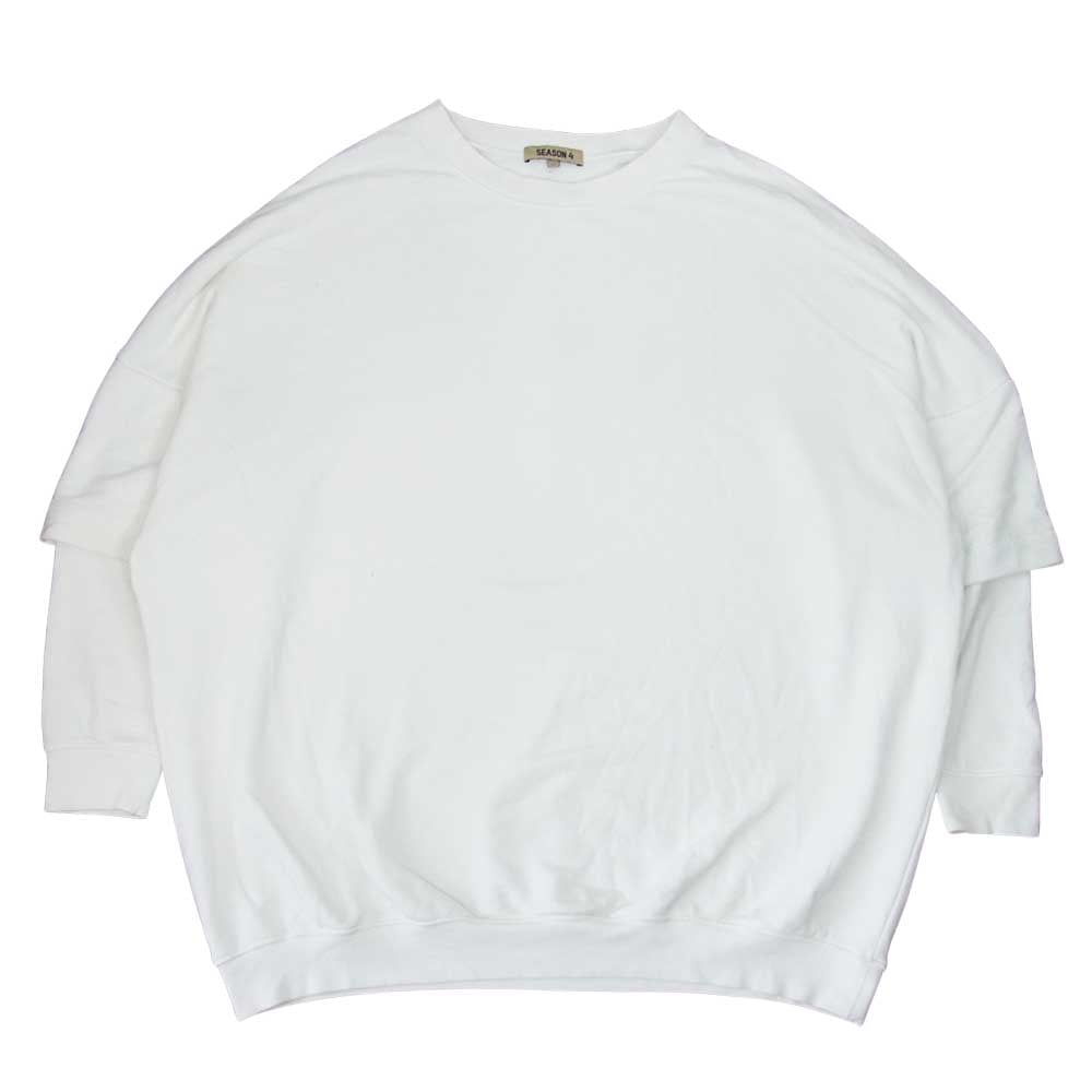 イージーシーズン KW4W212 4 Double Sleeve Clew Sweat ダブルスリーブ クルーネック スウェット M【中古】