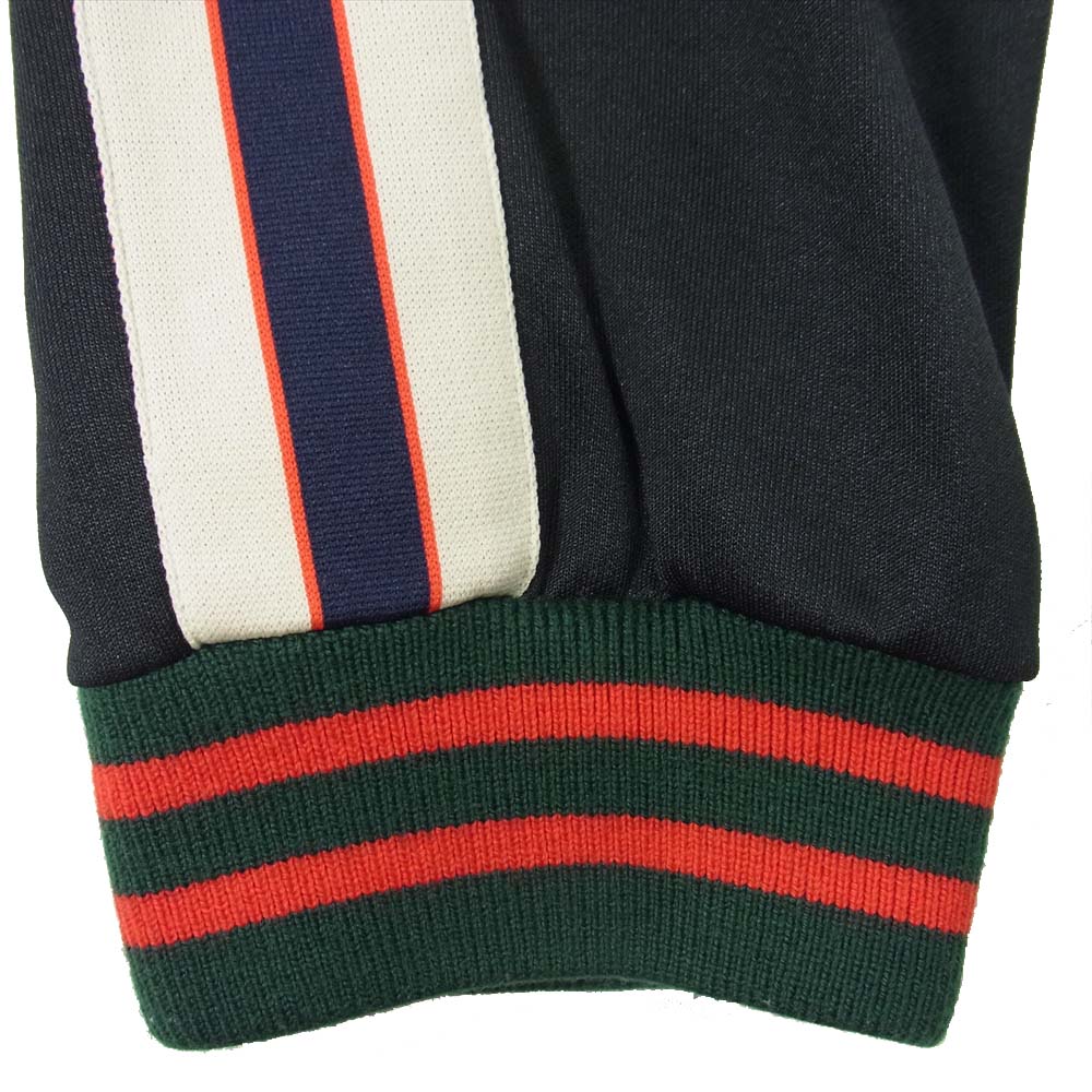 GUCCI グッチ 17AW 国内正規品 テクニカル ジャージ トラックパンツ ブラック系【中古】