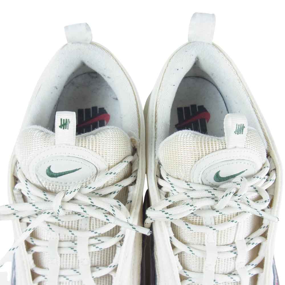 NIKE ナイキ  × UNDEFEATED AIR MAX 97 OG / UNDFTD WHITE AJ1986-100 ナイキ エアマックス 97 アンディフィーテッド ローカット スニーカー ホワイト系 27cm【中古】