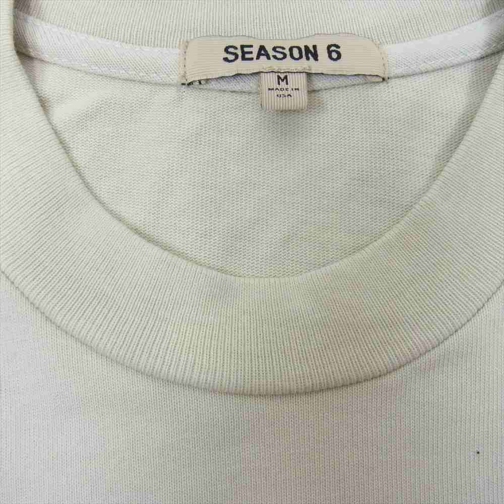 イージーシーズン 18SS 6 XXX TENTACION Swallow The Hate Long Sleeve プリント 長袖 Tシャツ ベージュ系 M【中古】