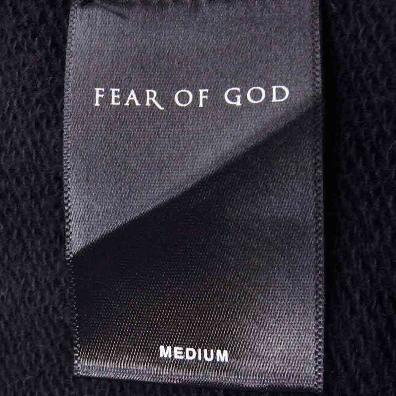 FEAR OF GOD フィアオブゴッド 17AW 国内正規品 FIFTH COLLECTION Heary Terry Hoodie フーディー ブラック系 M【中古】