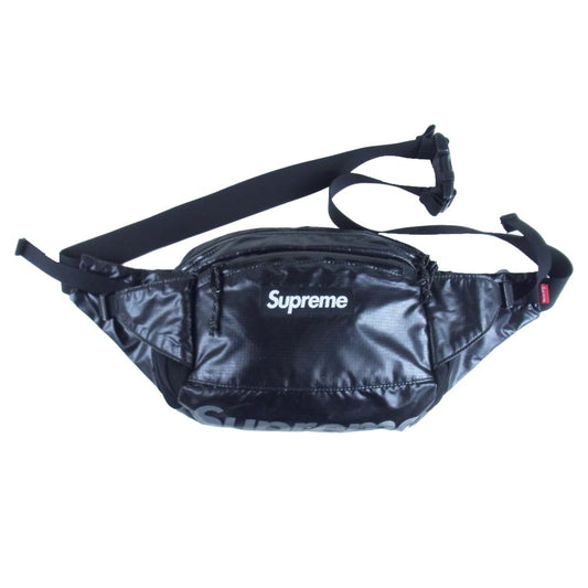 Supreme シュプリーム 17AW WAIST BAG ウエスト バッグ ブラック系【中古】