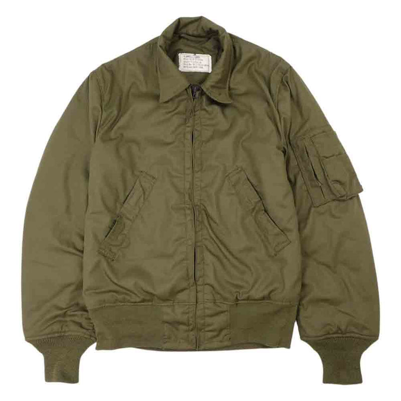 XS LONG US ARMY 米軍 NOMEX フライヤーズ フライト ジャケット カーキ系 X-Small LONG【中古】