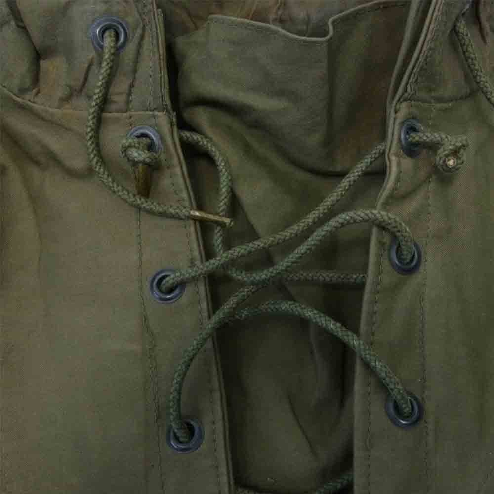 US MILITARY ミリタリー アノラック パーカー カーキ系 S【中古】