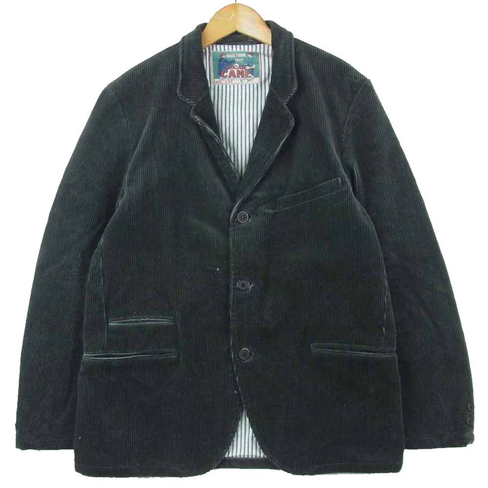 SUGAR CANE シュガーケーン 288 SC14288 コーデュロイ コットン テーラード ジャケット グレー系 36【中古】